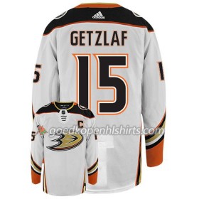 Anaheim Ducks COREY PERRY 15 Adidas Wit Authentic Shirt - Mannen